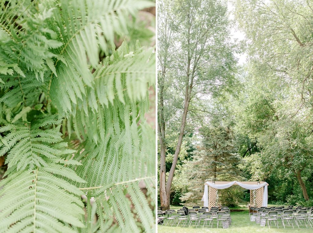 Intimate Backyard Wedding detail photos